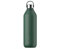 Chilly Serie 2 PINE GREEN 1000 ml Flasche aus BPA-freiem Edelstahl, wiederverwendbar. …