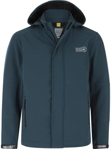 Jan Vanderstorm Herren Softshelljacke Menne Jacke | Wind- und Wasserabweisend | Fleece-Futter | Große Größe L-7XL petrol, 5XL (XXXXXL) - 74