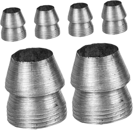 BESPORTBLE 6piezas Cuñas De Hierro Reforzadas para Martillo y Divisora Mango De Herramientas De Jardinería y