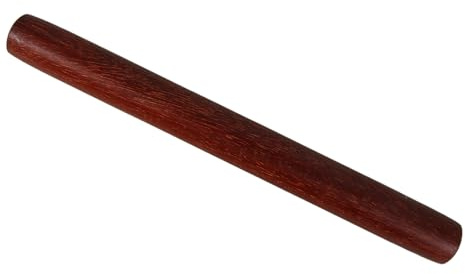 Yardwe Regla de Tai Chi Portátil de Madera Resistente al Desgaste, Accesorio para Ejercicio al Aire Libre, Palo de Kungfu para Práctica de Artes Marciales