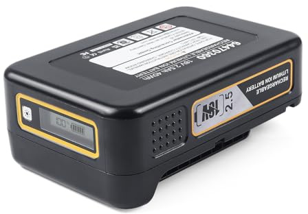 Oyomba 18 V/2.5 Ah 54Wh Akku, Ersatzakku für Kärcher Werkzeuge, Echtzeit-Akkuanzeige, sicher und langlebig, geeignet für alle 18V Kärcher Werkzeuge