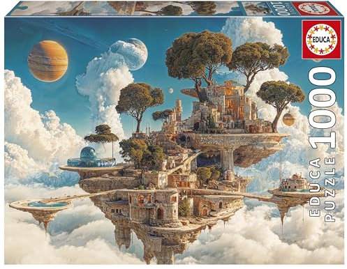 Educa - Puzzle 1000 pièces pour Adultes | Royaume des Nuages. Dimensions : 68 x 48 cm. À partir de 14 Ans (20231)