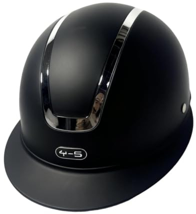 Sharplace Casco da Equitazione, Attrezzatura per Equitazione, Forniture equestri per Uomo e Donna, Casco equestre Professionale Traspirante e Multifunzionale, Nero Opaco