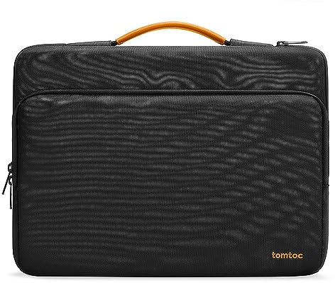tomtoc 360° Business Laptoptasche für 13 Zoll MacBook Air M5/A3449 2026, M4/A3240 2025, M3/M2/M1, 13 MacBook Neo A18 Pro, 13 Zoll MacBook Pro M2/M1, Spritzwassergeschützt Laptophülle Passt 12,9-13