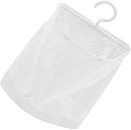 COLLBATH Hängende Netztasche für Badezimmer und Küche Multifunktionale Aufbewahrungstasche für Wäsche Wäscheklammern Unterwäsche Obst und Gemüse Atmungsaktive Mesh-Tasche mit Aufhänger