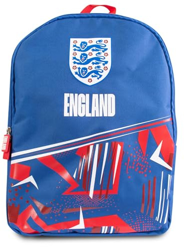 Hy-Pro Offiziell lizenzierter England FA Storm großer Rucksack | leichter Rucksack, Schule, Arbeit, Geschenk, für Kinder und Erwachsene, Mehrfarbig, L, England