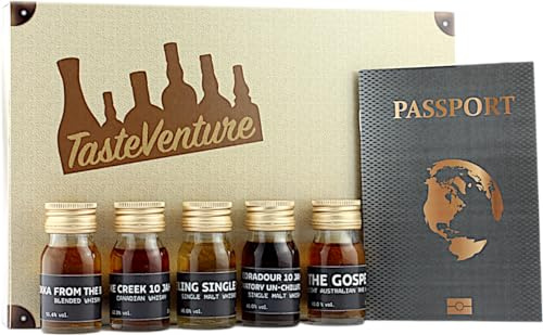 World of Whisky Tasting Geschenkset 5x30ml - International Whisky Journey 46,1% - Tasteventure