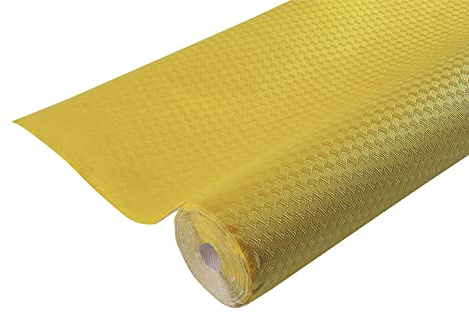Pro Nappe - Ref 802020I - Mantel desechable en Papel gofrado - Gofrado único, estético y Profundo - Rollo de 20 M de Largo y 1,20 M de Ancho - Color Amarillo