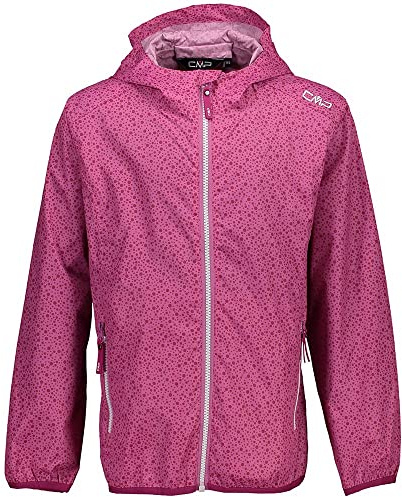 CMP - Giacca Donna con Cappuccio Antipioggia, Malva, XS