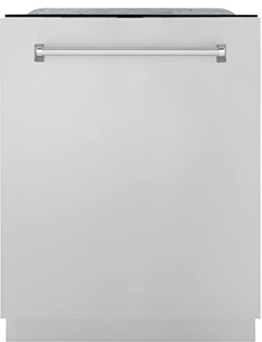 ZLINE 24 Monument Series 3rd Rack Top Touch Control Dishwasher in Stainless Steel with Stainless Steel Tub (DWMT-304-24)