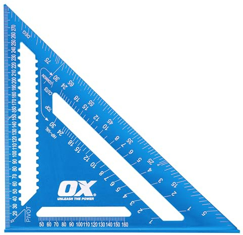 OX Tools Pro Aluminium Rafters Square Metric - 300mm