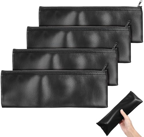 FOMIYES Microphone Storage Bag 30CM Portable Mic Carrying Pouch with Zipper Lightweight Shockproof Case for Wireless Handheld Mics