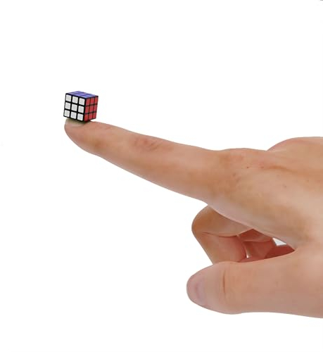 Mini Speed Würfel, TaoLeLe 1 cm 3 x 3 kleiner Zauberwürfel, der kleinste Würfel, glatte Rotation, Puzzle, Reisespiele für Speed-Cube-Enthusiasten