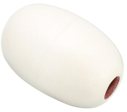 PATIKIL 5.51 x 3.54 Rope Float Buoy, 570g Deep Water Floats Rope Float Buoy Great for Trail Markers Dock Floats Kayak Boats Swimming Pool, White