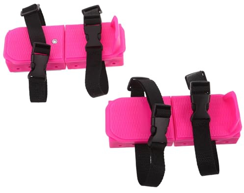 HEMOTON Pattini da Ghiaccio Regolabili per e Bambine Scarponi da Sci Mini Imbottitura Comfort Pattini per Principianti per Neve e Ghiaccio Attrezzatura Invernale per Sport All’Aperto