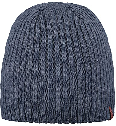 Barts Herren Wilbert Beanie-Mütze, Blue, Uni, einheitsgröße