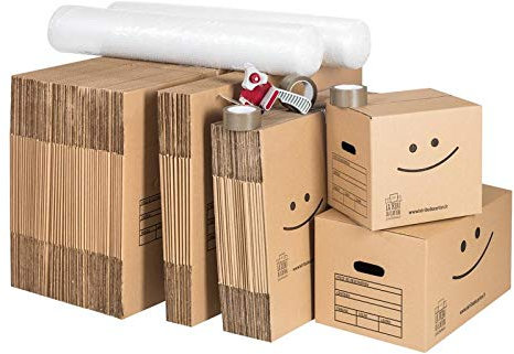 Kit déménagement T5 renforcé + 1 dévidoir adhésif offert
