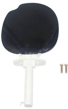 Coche 7700836756 BSP693FBA para R&enault para Clio HB MK2 1998-2005 Tapa Protectora Tanque Combustible Automóvil Tapa Tapa Combustible Accesorios(Negro)