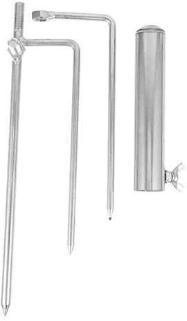 BESPORTBLE Picchetti per Ombrellone da Spiaggia Ancoraggio A per Ombrellone in Acciaio Inossidabile Ancoraggio per Sabbia