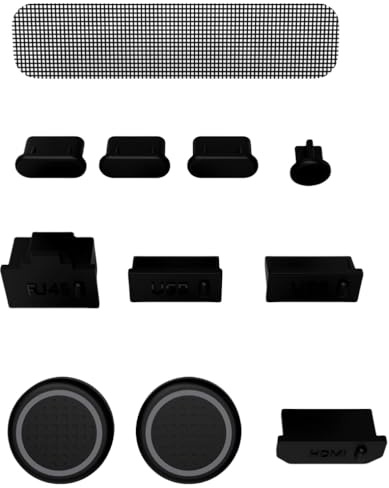 Copertura Antipolvere per Switch 2, Tappo Antipolvere, Kit di Accessori con Copertura Antipolvere in Gomma Morbida Siliconica (Style 2)