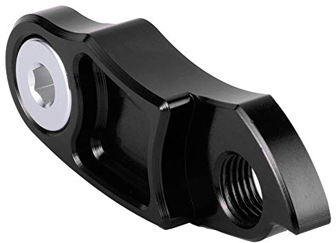 VGEBY Fahrrad Schaltwerk Verlängerung, Fahrrad Derailleur Hanger Extender Schaltwerk Adapter für Mountain Road Bike (schwarz)