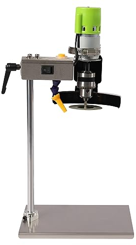 Lilyeriy Glasflaschenschneider Elektrischer 150W Flaschenschneider Glasschneidewerkzeug für Weinflaschen, Seeglas, Handwerk Runde,Quadratische Flaschen Geschwindigkeit 2000-6000rpm