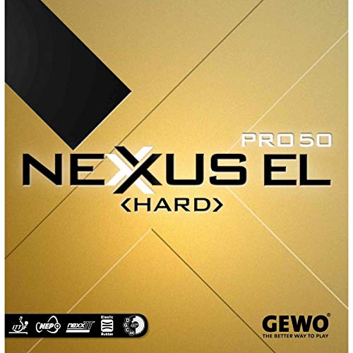 GEWO Belag Nexxus EL Pro 50 Hard Farbe maXXimum, rot, Größe maXXimum, rot