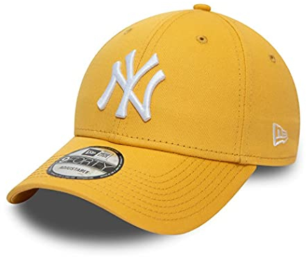 New Era New York Yankees Cap MLB Basecap verstellbar 9Forty Kappe Strapback gelb - One-Size