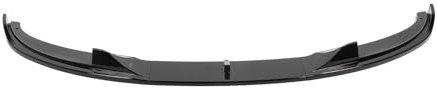 Spoiler del Labbro del Paraurti Anteriore Sportivo, Protezione Diffusore Splitter per E60 E61 M5 2005-2010 di Fabater, Nero Lucido