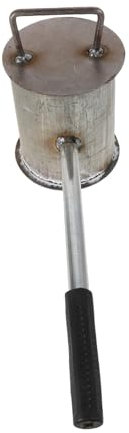 PartyKindom Fire Suppressing Urn and Bbq Extinguisher Pot Lid 12in Diameter x 14in Height Thickened Steel Fire Safety Equipment for Outdoor Barbecue and