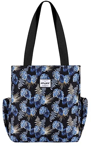 HAWEE Donna Borsa Tote con Zip Leggera Borsa a Tracolla Casual Borsa a Mano Moda Borsa a Spalla Grande Borsa della Spesa Impermeabile Borsetta per Viaggio Scuola Lavoro Quotidiano Vita Yoga Spiaggia