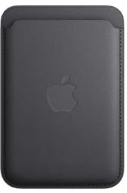 Apple iPhone Feingewebe Wallet mit MagSafe – Schwarz 