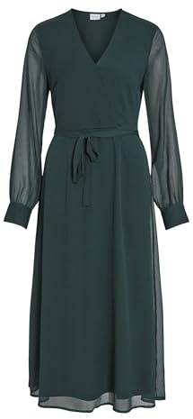 VIFALIA V-Neck L/S MIDI Dress - NOOS