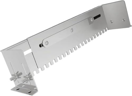Spatola Dentata Regolabile Pettine per Malta 300-800mm Dispositivo Piatto per Cenere Piastrella Sabbia Piatta Leveng Ting Strumento per Piastrelle per Pavimentazione per Un'applicazione Velo