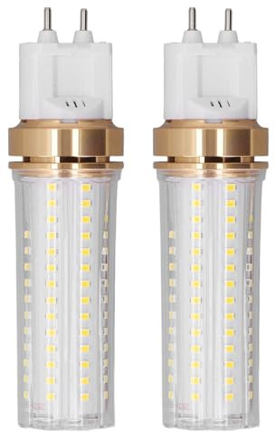 Fdit Ampoule LED Ampoule à LED Ampoule 20W G12 2000lm Angle D'éclairage à 360 Degrés avec Puce à luminosité élevée pour les Lampadaires du Plafond de la Maison (Lumière naturelle)