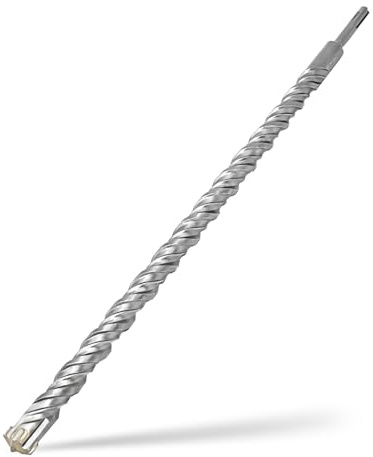SDS-plus borr 20 x 450 mm，hammarborr för betong med 4 skär för borrning i sten, betong, natursten