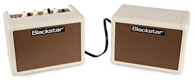 Blackstar Fly Acoustic Package Tragbarer batteriebetriebener Mini-Gitarrenverstärker mit 6 Watt, Echo MP3 Line In & Headphone Line Out