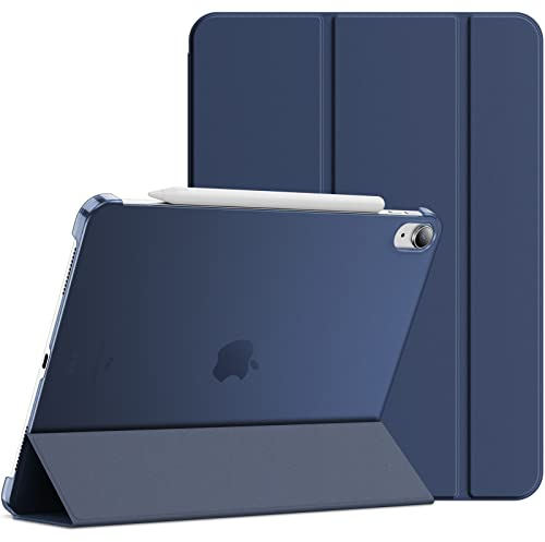 JETech Hülle für iPad Air 11 Zoll M3/M2 (2025/2024), iPad Air 5./4. Generation 2022/2020 10,9 Zoll, Abdeckung mit Auto Schlafen/Wachen (Tief Navy)