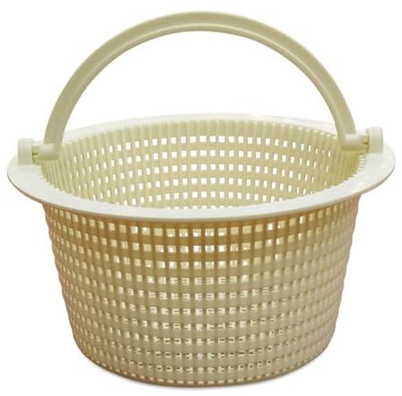 ONEAWELT - Panier d'écumeur compact et robuste pour piscines de 16 cm de diamètre - Ajustement parfait pour les skimmers standard - Design en plastique durable - Entretien facile et peu encombrant