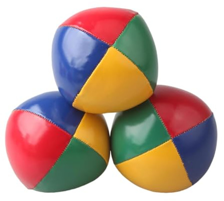MUXZSIZ Palle da Giocoleria morbide per Bambini, Giocoleria, Allenamento Sportivo, Facili da impugnare, aiutano a sviluppare la coordinazione -Mano, Palla da
