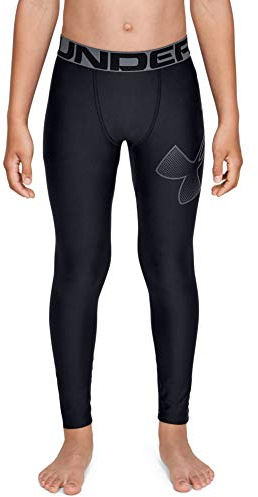 Under Armour Garçon UA Legging, pantalon de running pour garçon, collant garçon à porter comme baselayer, legging de sport respirant