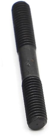 KSeSii 1 pieza M8 M10 M12 Grado 8.8 Varilla de acero Tornillo de doble rosca Perno prisionero Tornillo de varilla Perno prisionero GB901(35mm,M12 1pc)