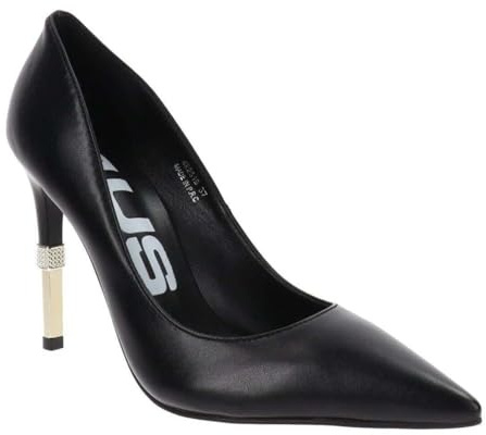 4US Décolleté Donna Cesare Paciotti Black 4K2519 – Vernice Nera, Punta Affusolata, Tacco Elegante, Scarpe Chic e Versatili (Nero, 40, Sistema Taglie Calzature EU, Adulto, Donna, Numero, Media, 40)