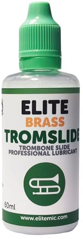 Elite Brass Tromslide - Lubricante professional para varas de trombón 60ml