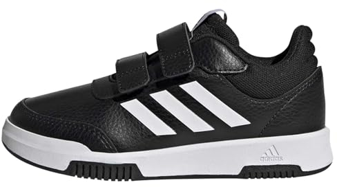 adidas Tensaur Hook and Loop Shoes Laufschuhe, Core Black/Cloud White/Core Black, 35.5 EU