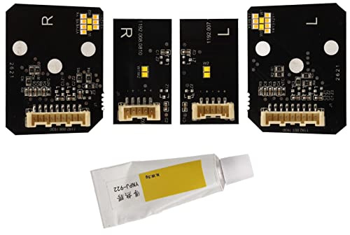 Tyenaza High-Security Car Steering Wheel Lock with Seat Belt Lock, Enhanced Protection - CSL Yellow DRL LED Modules Board Set - Suitable for M3 G80, M4 G82 G83 Laserlight Euro 2021 and Later