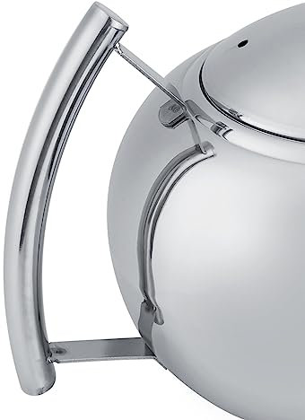 2L 201 Acier Inoxydable Théière Café Théière Bouilloire avec Filtre Infuseur Amovible