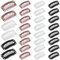 30 Stück U-Förmige Perückenclip,Ymapinc Metall Haarverlängerung clips Haar Extensions Clips Perücken Zubehör Werkzeuge für DIY Perücken Haarverlängerung schwarz hellbraun beige