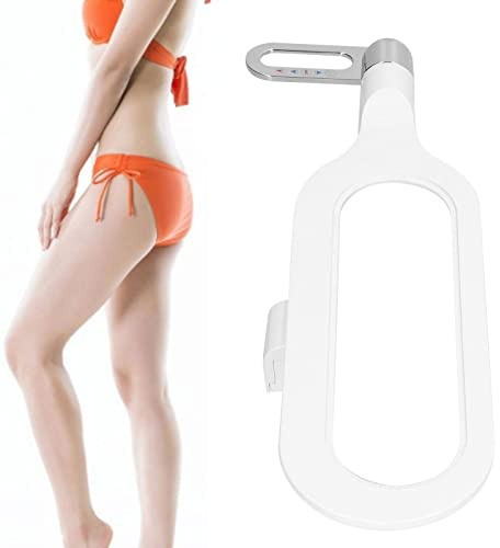 Gonetre Bidé de Inodoro de Plástico Ultrafino G1/2, Accesorio de bidé para Inodoro, Accesorio con Boquillas Dobles Autolimpiante para el Baño del Hogar