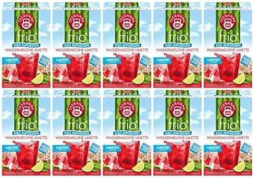 Teekanne frio Wassermelone-Limette, 10er Pack (10 x 45 g)